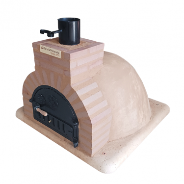 HORNO DE LEA ACABADO EN TERRACOTA FROTASADO